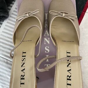 Women's Beige Slip-On Shoes